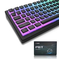 165 Key Pudding PBT Double Shot Keycaps OEM Profile Custom Keycap Set Suit for 100 75 65 60 Gaming Mechanical Keyboard