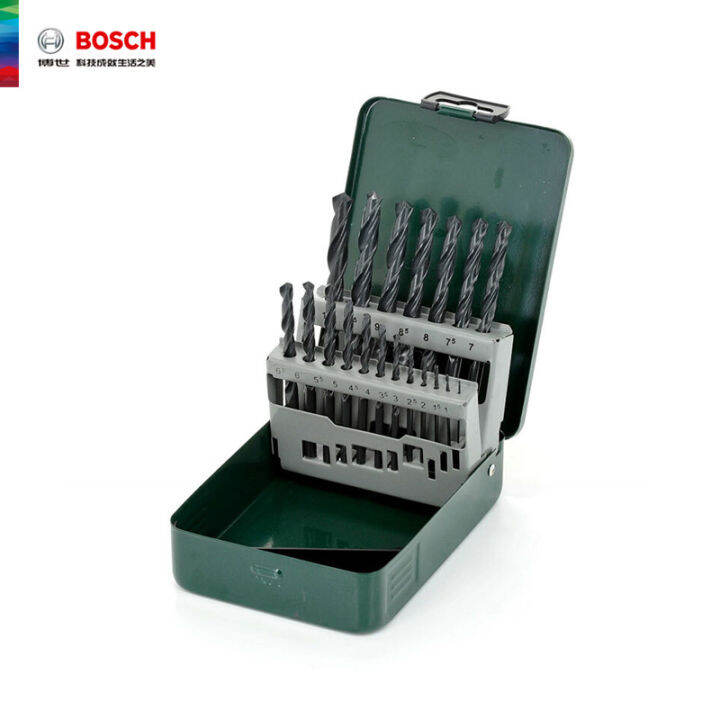 Original BOSCH HSSR metal twist drill bit 5/10/13/19 combined sets