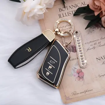 Zinc Alloy Leather TPU New Car Smart Remote Key Bag For Lexus ES LX GX IS  RX NX UX US RC 200 250H 350H LS 450H 260H 300H UX200