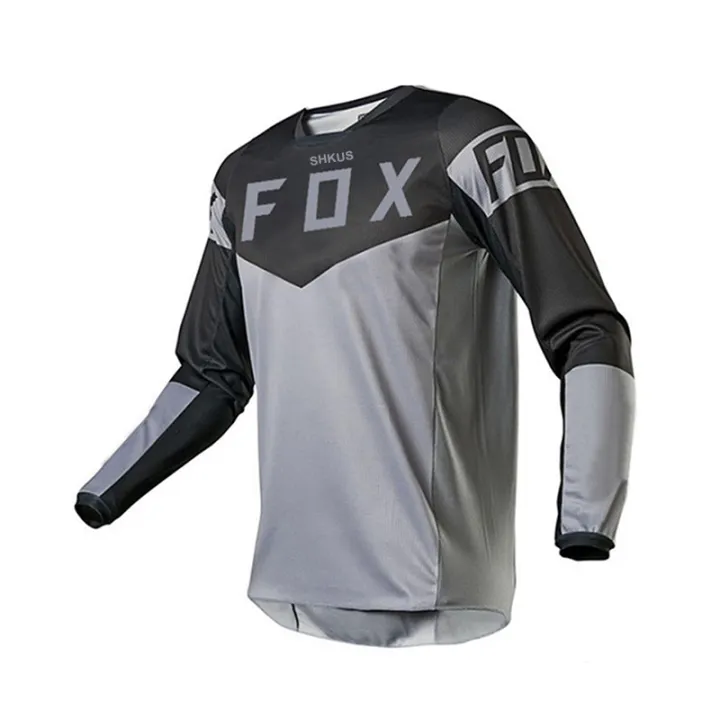 Motocross Long Sleeve Men's Cycling Jerseys Sportwear Bicycle Downhill  Shirt Pro Team Bike Clothing Ropa Enduro Mtb FOX Jersey 