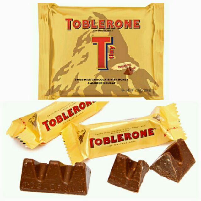 ช็อกโกเเลต Toblerone Mini Milk Chocolate Lazada.co.th