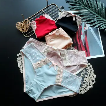 Fashion Women's Sexy Lace Underwear Panties Open Crotch Lingerie