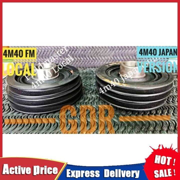 Pajero 4M40 Gen2 FM crankshaft pulley Lazada PH