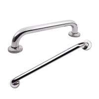 2Pcs New Bathroom Tub Toilet Stainless Steel Handrail Grab Bar Shower Safety Support Handle Towel Rack - 30Cm &amp; 50Cm