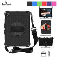 For iPad 10.2 2019 2020 2021 7th 8th 9th Gen A2198 A2428 A2604 Case EVA Kids Safe Shockproof Shoulder Strap Stand Tablet Cover Cases Covers