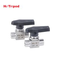 stainless steel 304  2 3way ball valve Internal thread manual valve air valve Panel mounting typeG1/2 G1/4 G1/8 G3/8 G3/4 NPT