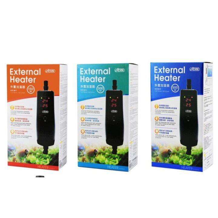 8 ISTA 150W 300W 500W Aquarium External Heater Fish Tank Warmer Liquid