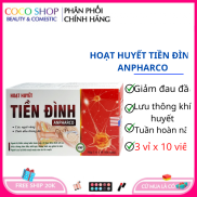 HOẠT HUYẾT TIỀN ĐÌNH Anpharco - Cải thiện rối loạn tiền đình rối