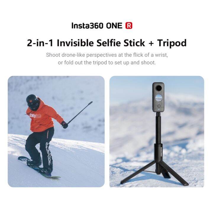 insta360-ไม้เซลฟี่-อุปกรณ์เสริม-สําหรับ-insta360-x3-one-rs-r-one-x2-go-2