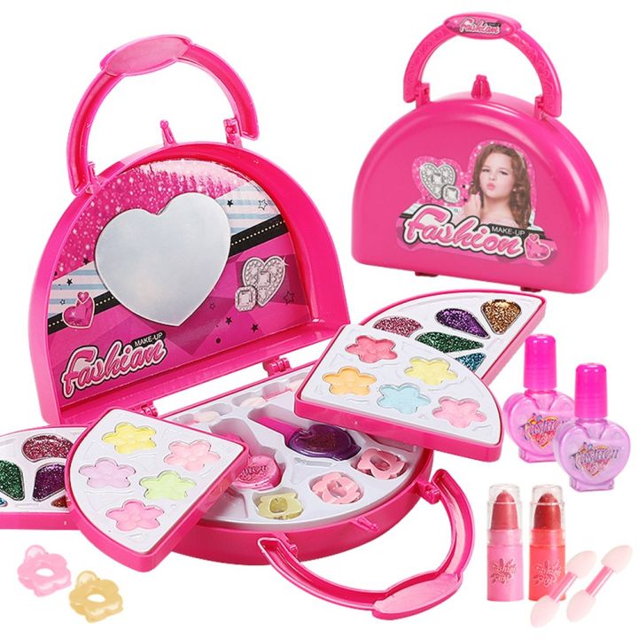 KiKi Deep Pink Handbag Girl Make up Toys, Girl Make up Toy Set, Kids ...