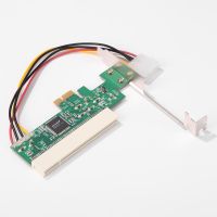 X1/X4/X8/X16 PCI-Express Adapter Card Board Expansion Riser Card Express PCIE To PCI SATA Add On Card with 4 Pin Power Connector