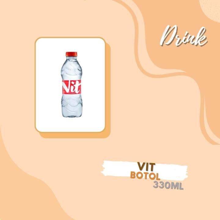 Drink Minuman Vit Air Mineral Vit Botol Vit Botol 330ml Lazada Indonesia 4369