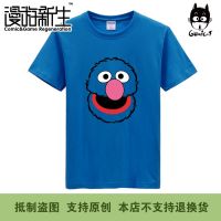 Kids T-Shirt cartoon Sesame Street graphic Tops Boys Girls Distro Age 1 2 3 4 5 6 7 8 9 10 11 12 Years