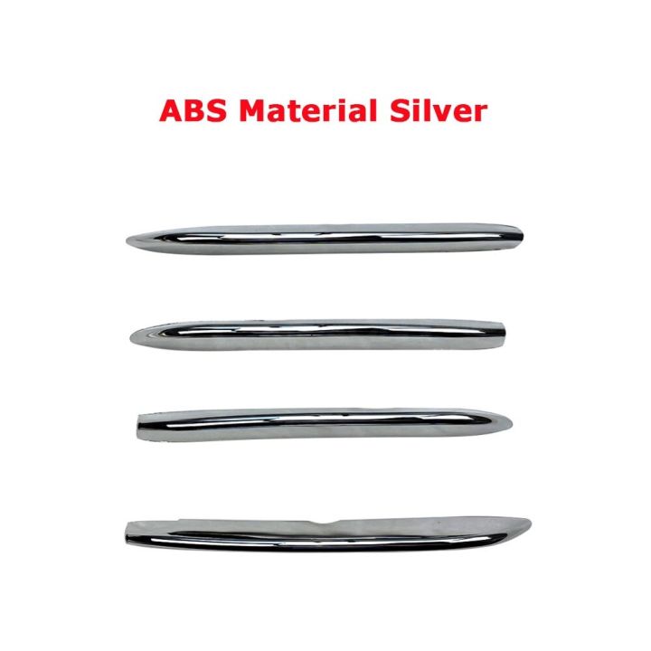 4ชิ้นสำหรับ-mercedes-benz-w118-c118-cla200-260-2020-กันชนหน้ากระจังตกแต่งกรอบรถโครเมี่ยมตัดหมอกอุปกรณ์แต่งผม