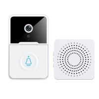 ◄ Multi-function Wifi Bluetooth Doorbell Ir Night Vision Smart Security Doorbell Camera Alkaline Battery Variable Sound Smart Home