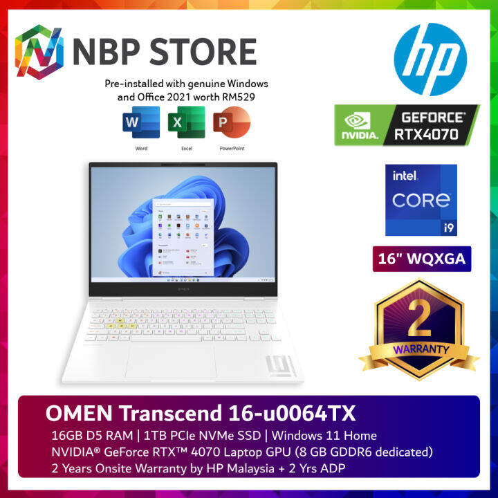 HP OMEN Transcend 16-u0064TX 16