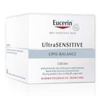 Eucerin Ultrasensitive Lipo Balance Moisture 50ml. ยูเซอรีน ไลโปnบาลานซ์ ครีมบำรุง สำหรับผิวแห้งมากบอบบางแพ้ง่าย