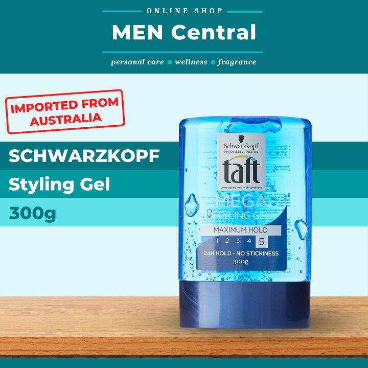 Schwarzkopf Taft Mega Hair Styling Gel Maximum Hold, 300g Lazada PH