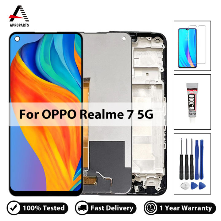 6.5'' 100% Tested For OPPO Realme 7 LCD Display For Realme 7 4G