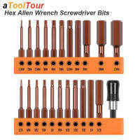 Hex Head Allen Wrench Bit Set ไขควงไฟฟ้าสว่าน SAE เมตริก Quick Release Adapter Driver Security Magnetic Tips