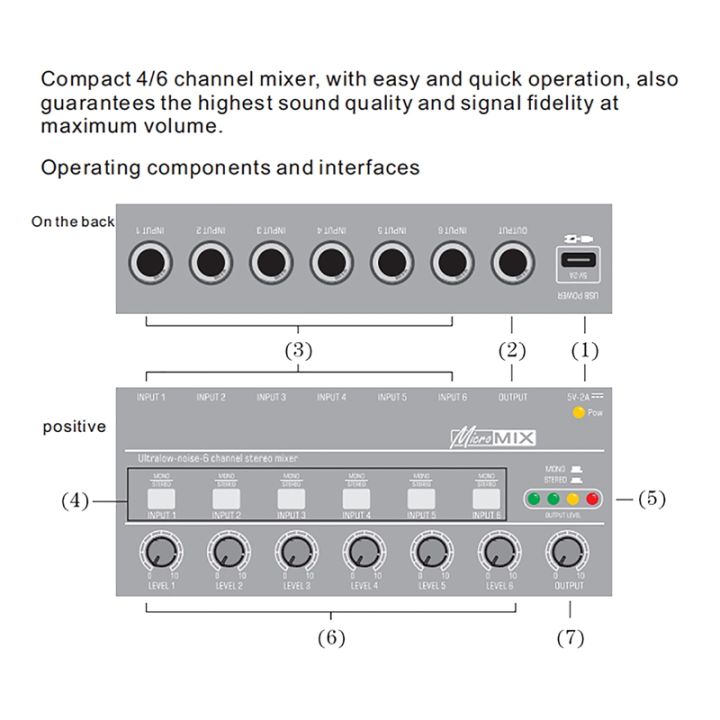 1-piece-6-channels-audio-mixer-mini-stereo-mixer-professional-sound-mixer-6-35mm-low-noise-usb-mixer-for-recording-studio-white