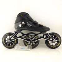 JAPY Professional Speed Inline Skates Competition 3*110MM or 4*110MM Wheels Boots Women Men Roller Skating Shoes Racing Patines Training Equipment