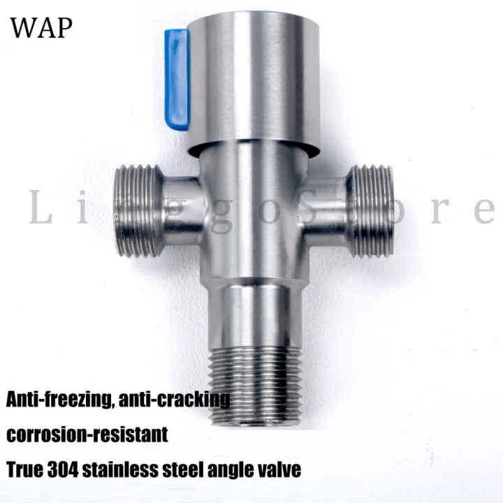 Wapol Best Stainless Steel 304 Two Way Angle Valve12 12 X 12 Cod Wall Angle Valve 12 Angle 8045