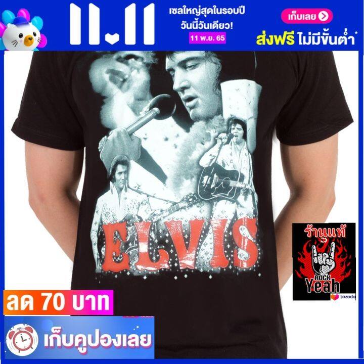 เสื้อวง-elvis-presley-เสื้อยืด-วงดนตรี-เอลวิส-เพรสลีย์-ไซส์ยุโรป-rcm1378