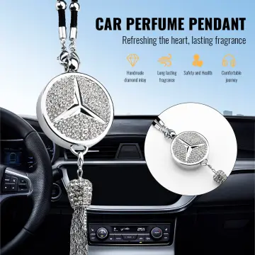 Car Mounted Aromatherapy Car Hanging Accessories Fragrance Piece High-End  Eau De Toilette Long-Lasting Benz Car Hanging Fragrance