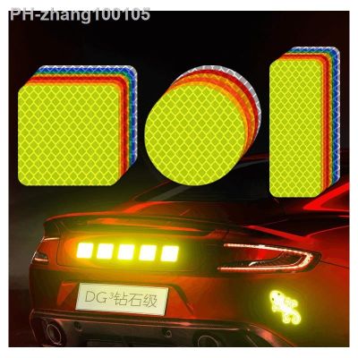 Bicycle Reflector Car Bumper Reflective Stickers Reflective Warning Strip Tape Secure Reflector Stickers Decals
