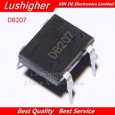 20PCS DB207 DIP B207 DIP4 1000V 2A Bridge Rectifiers  WATTY Electronics