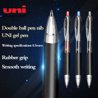 Uni UMN-207ปากกาเจลหดได้0.5มม. สีดำ แดงน้ำเงินหมึกปากกาลูกลื่นสำหรับเขียนอุปกรณ์สำนักงานอุปกรณ์การเรียนเครื่องเขียน