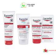HCMKem dưỡng ẩm và giảm chàm da cho bé Eucerin baby eczema relief.