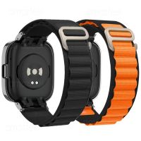 For Redmi Watch 3 Active Alpine loop Band Nylon Bracelet For Redmi Watch 2 Lite Strap Metal Cover Mi Watch Lite Protective Case