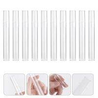 ✴✢✓ 10 Pcs Tweezers Storage Box Lash Organizer Needle Organizer The Needle Tube Storage Container Abs Needle Storage Tube