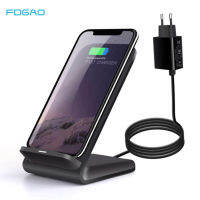 30W Wireless Charger Dock พร้อมอะแดปเตอร์ QC3.0 18W สำหรับ 14 13 12 11 XS XR X 8 Fast Charging Stand Pad สำหรับ Samsung S22 S21