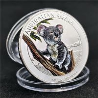 【YD】 Very Cutest 2015 Exquisite Colored Koala Coin Elizabeth Coins Souvenir Gifts