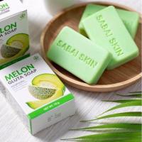 ? 1 แถม 1 สบู่กลูต้าเมล่อนMelon Gluta Soap [ ลดล้างสต๊อก ]