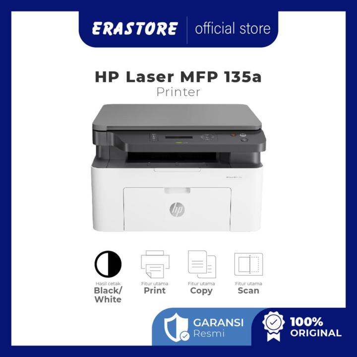 Hp Laser Mfp 135a 4zb82a Lazada Indonesia