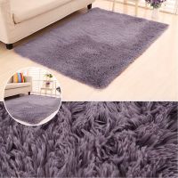 （HOT） RULDGEE Shaggy for Room Floor Alfombra Fluffy Mats Kids Faux Fur Area Rug Silky Rugs
