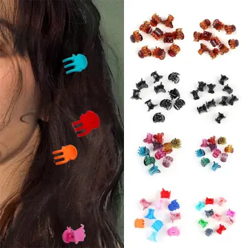 Black Plastic Mini Clips Small Claws Hair Clip Clamp Clothes Hair  Accessories,100PCS Mini Hair Clips,Mini Hair Claw Clips for Girls and  Women, hair