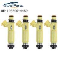 4PCS New Yellow Fuel Injector Tested For Mazda MX-5 RX-8 195500-4450 1955004450