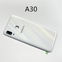 สำหรับ Samsung Galaxy A20 A30 A40 A50 A70ฝาหลังเคสเปลี่ยนประตูด้านหลังอะไหล่พลาสติกพร้อมเลนส์กล้อง