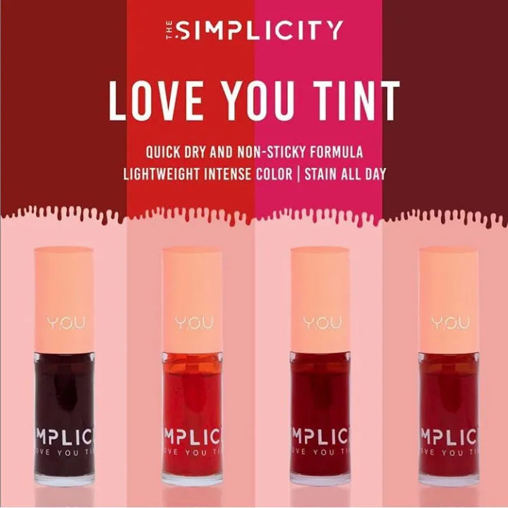 simplicity lip tint