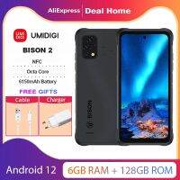 UMIDIGI Bison 2 Bison 2 Pro IP68/IP69K สมาร์ทโฟนที่แข็งแรง Helio P90 6.5 FHD + 48 MP โทรศัพท์กล้องมือถือสาม6150Mah NFC