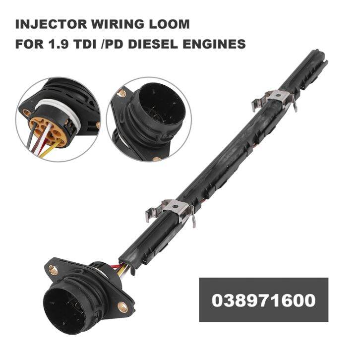 for-audi-for-1-9-tdi-pd-engine-injector-wiring-loom-038971600