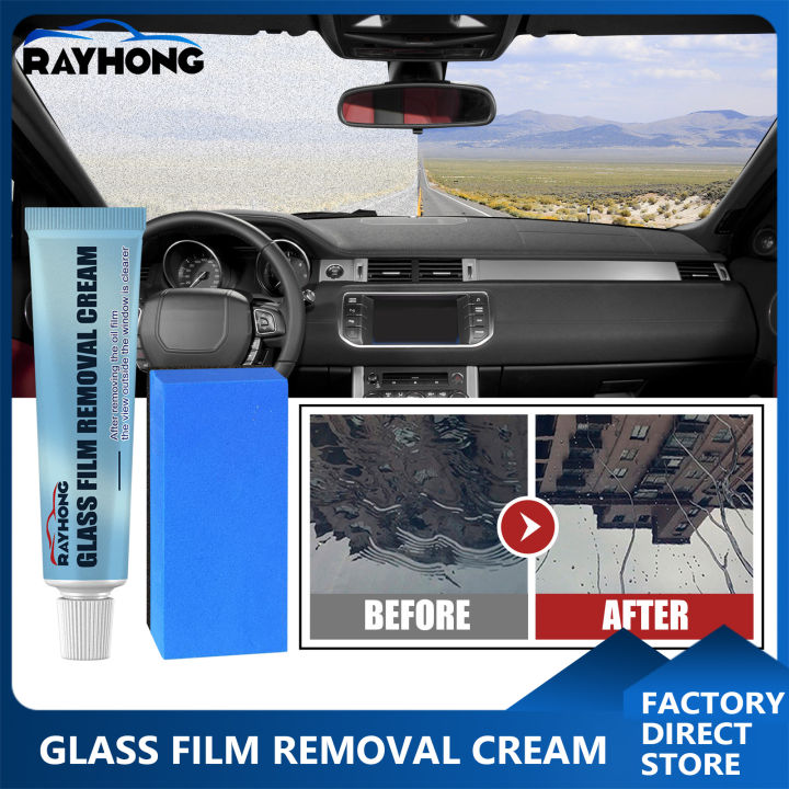 Rayhong Car Glass Cleaner, Front Windshield Anti-fog, Degreasing,  Paint-free Cleaning Agent