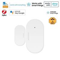 Smart Home Zigbee Door Sensor Window Security Alarm Work Wit mqtt SmartThings Hub Alexa Google Home Alice Ewelink App Monitoring Household Security Sy