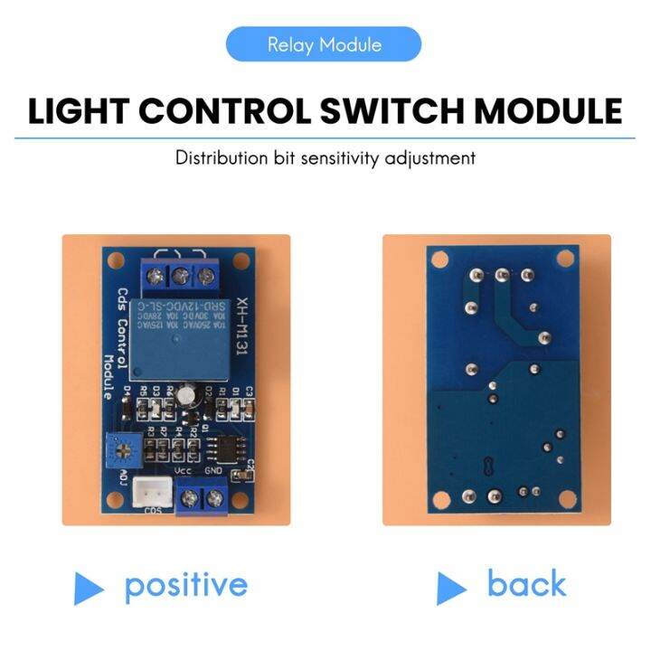 12v-light-control-switch-photoresistor-relay-module-detection-sensor-xh-m131