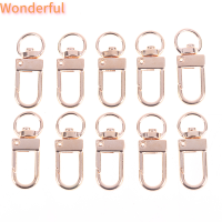 ?【Lowest price】Wonderful 10pcs 13*34mm lobster clasp hooks สำหรับสร้อยคอและสร้อยข้อมือ DIY เครื่องประดับทำ